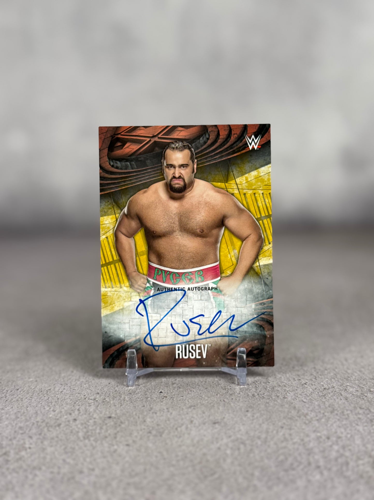 Tarjeta WWE Rusev 07/10