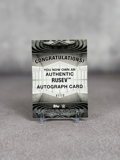 Tarjeta WWE Rusev 07/10