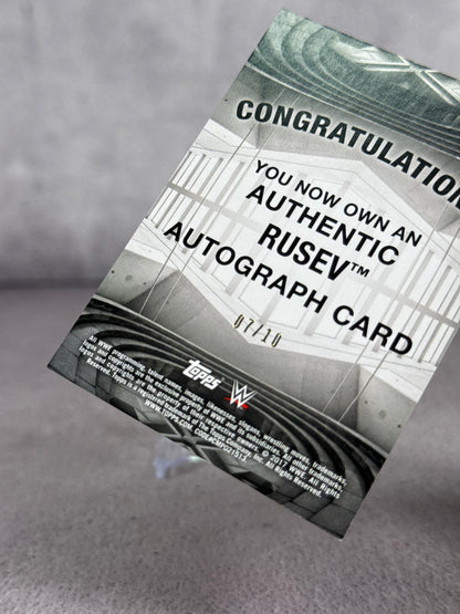 Tarjeta WWE Rusev 07/10