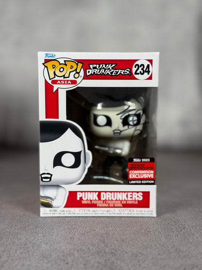 Funko Pop Punk Drunkers Convention Exclusive firmado por Oyakata (JSA LOA)