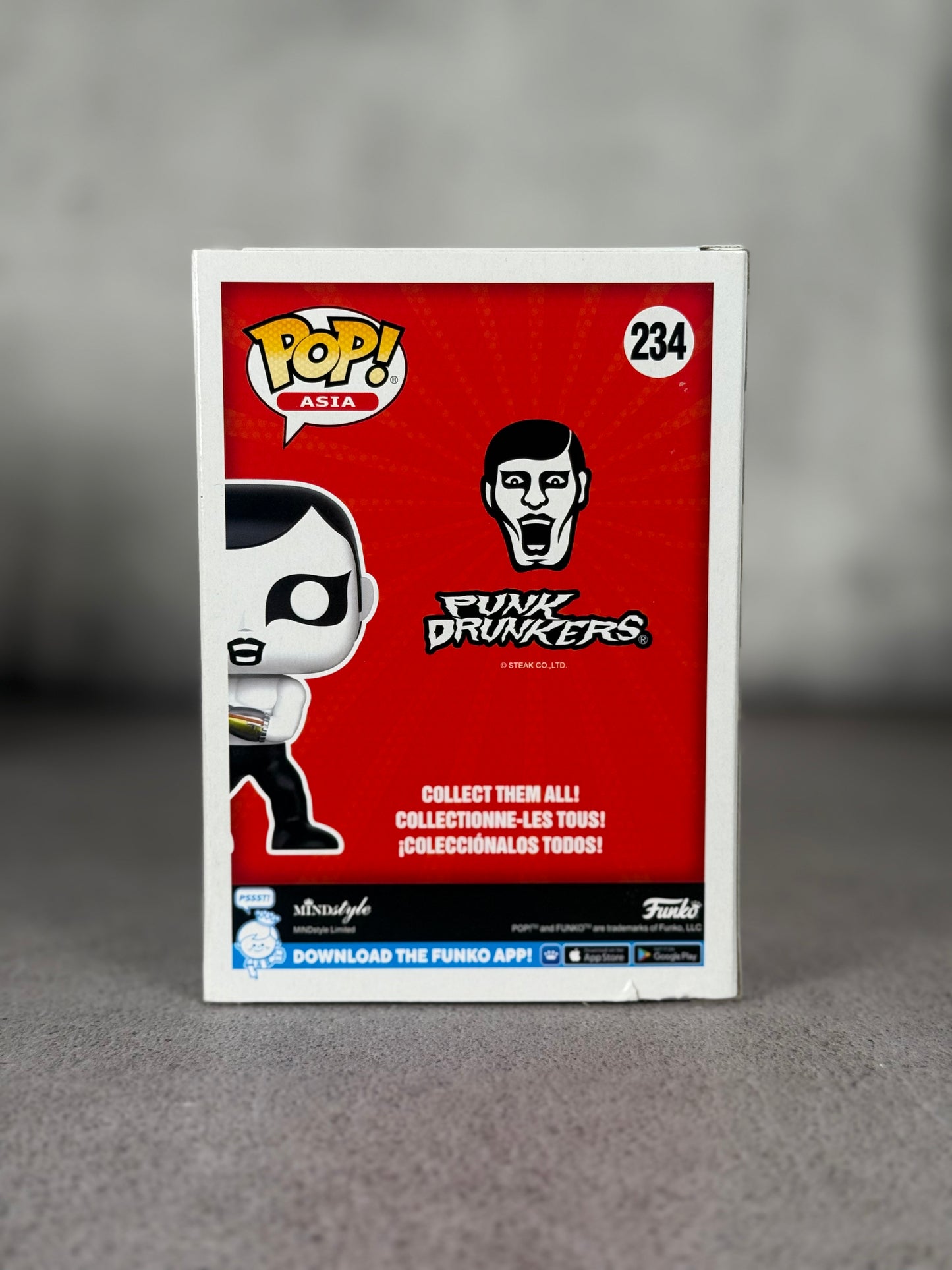 Funko Pop Punk Drunkers Convention Exclusive firmado por Oyakata (JSA LOA)
