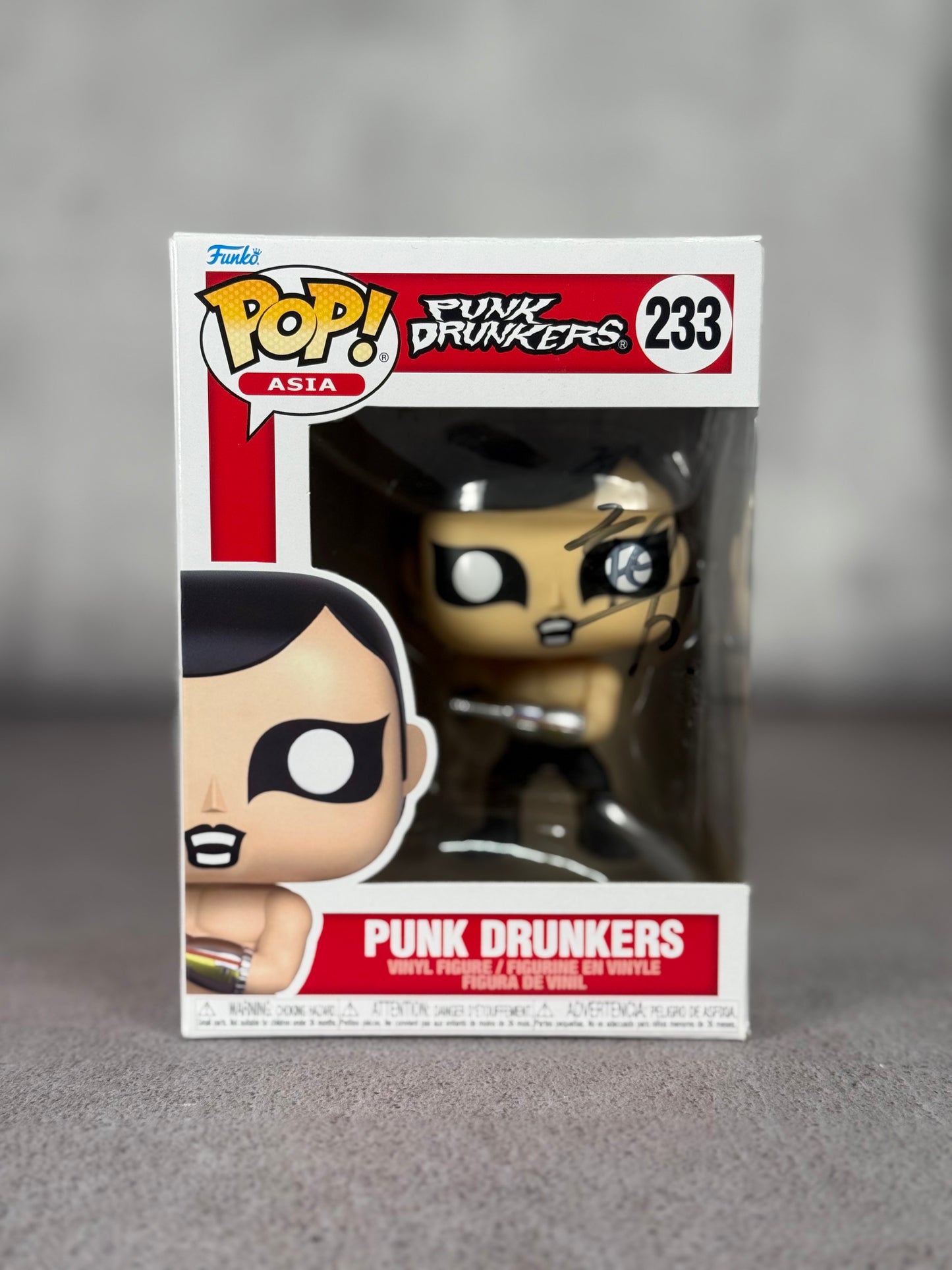 Funko Pop Punk Drunkers firmado por Oyakata (JSA LOA)