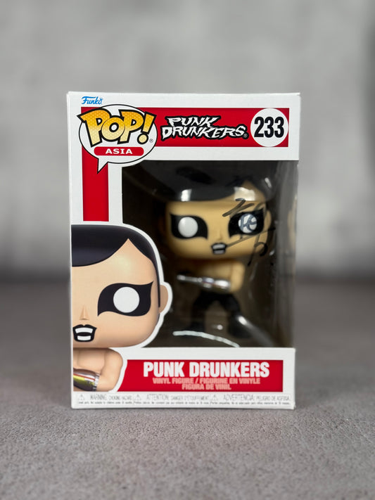 Funko Pop Punk Drunkers firmado por Oyakata (JSA LOA)