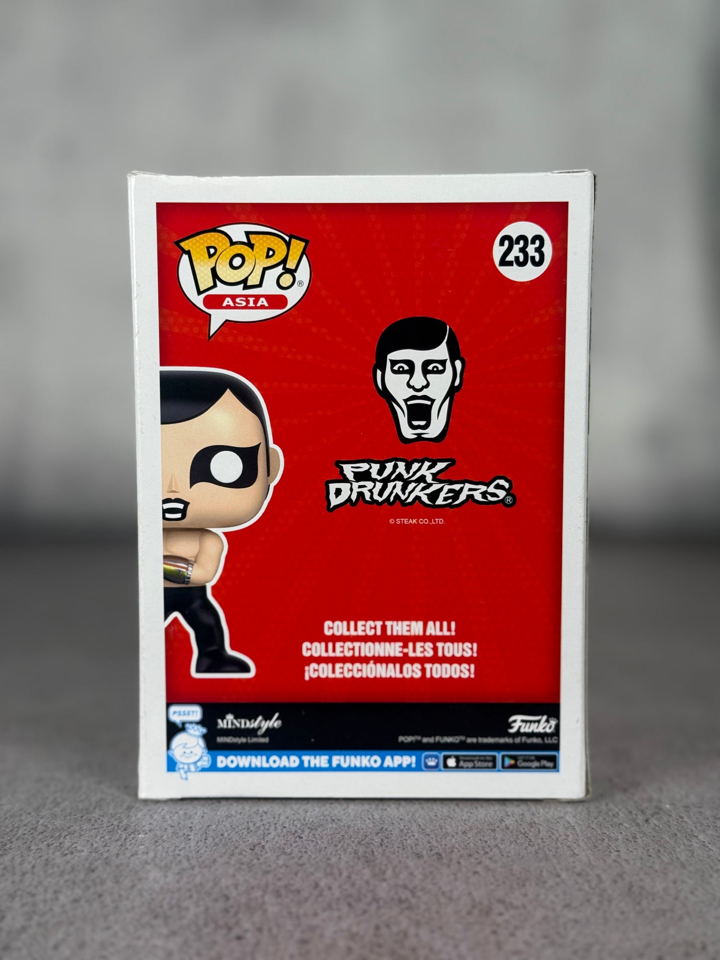 Funko Pop Punk Drunkers firmado por Oyakata (JSA LOA)