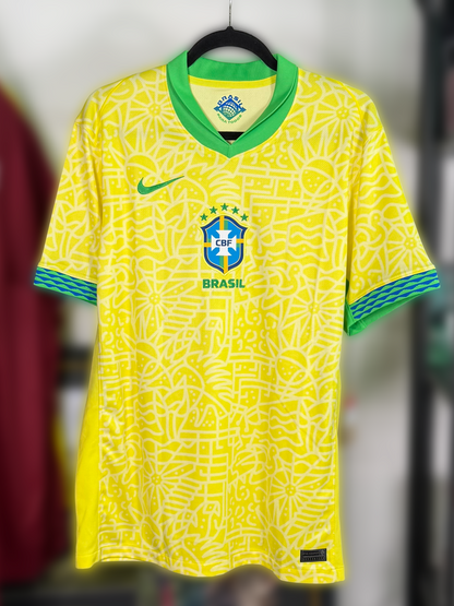 Jersey Brasil firmado por Endrick Beckett