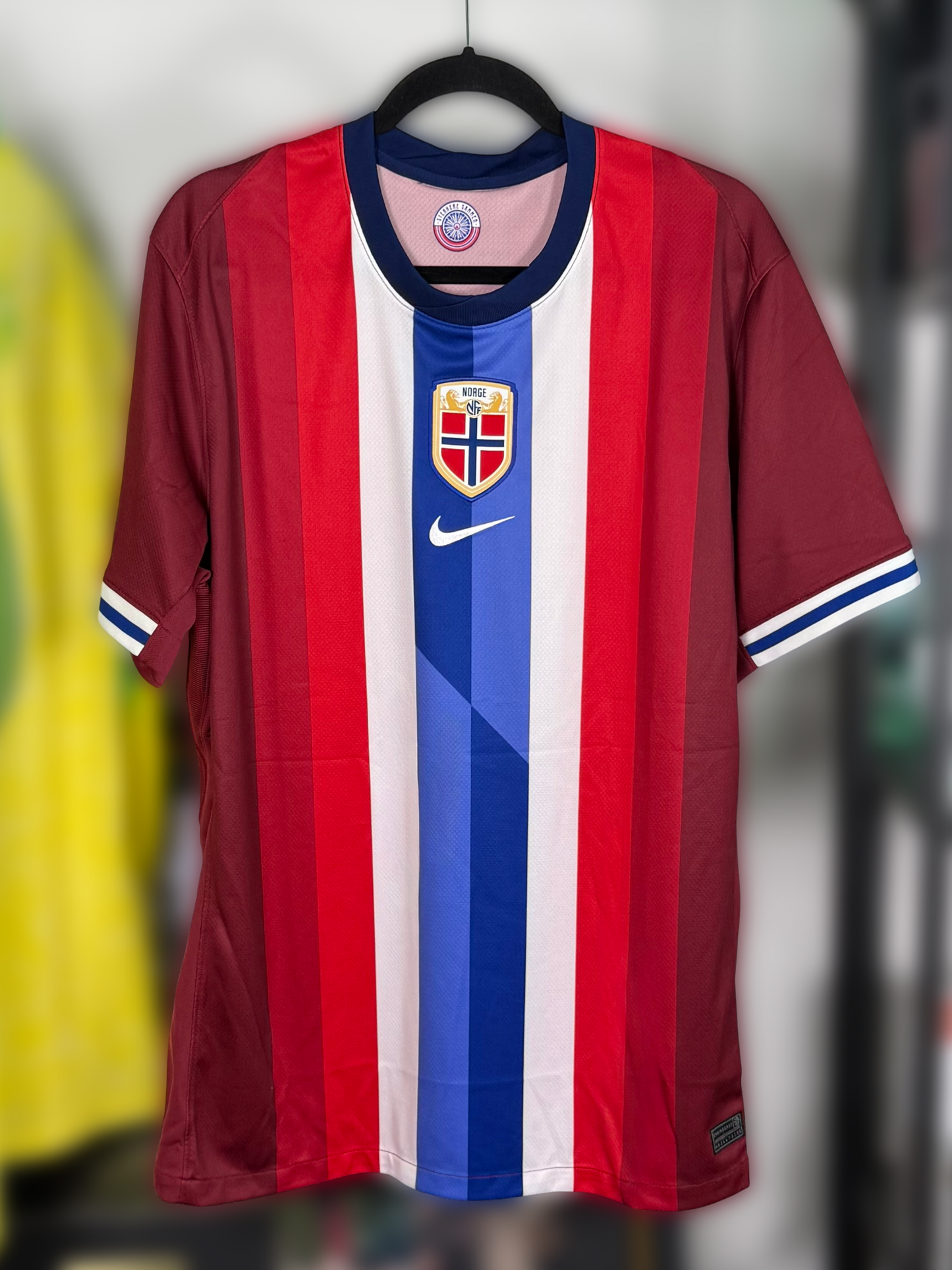 Jersey Noruega 2024/25 firmado por Haaland Beckett