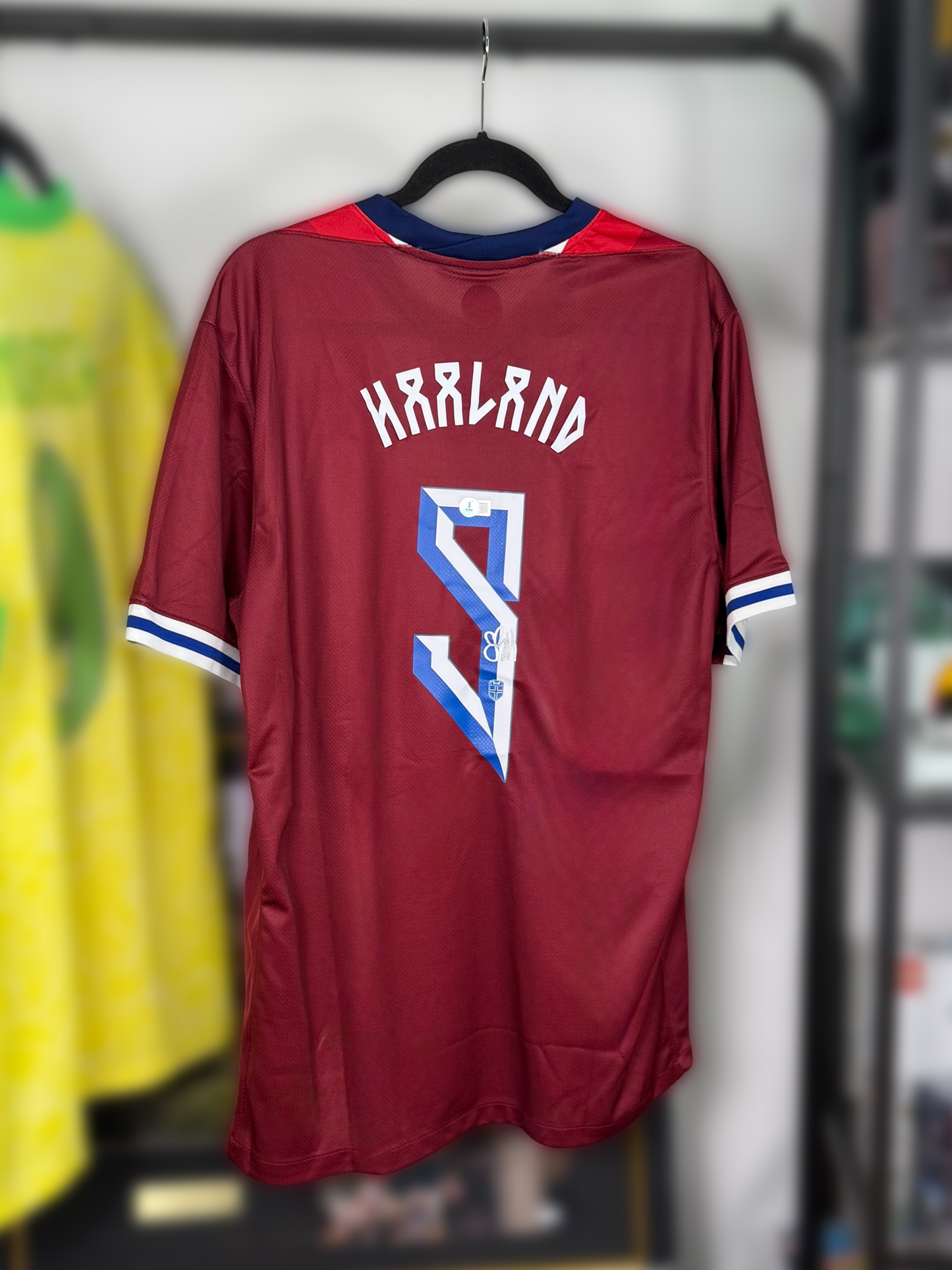 Jersey Noruega 2024/25 firmado por Haaland Beckett