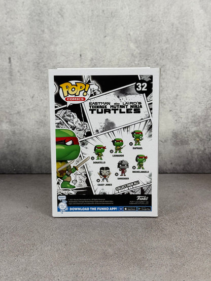 Funko Pop! Leonardo PX Previews – Firmado por Kevin Eastman (JSA)