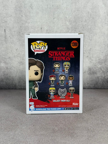 Funko Steve Stranger Things – Firmado por Joe Keery – Limitado 100 pcs – JSA