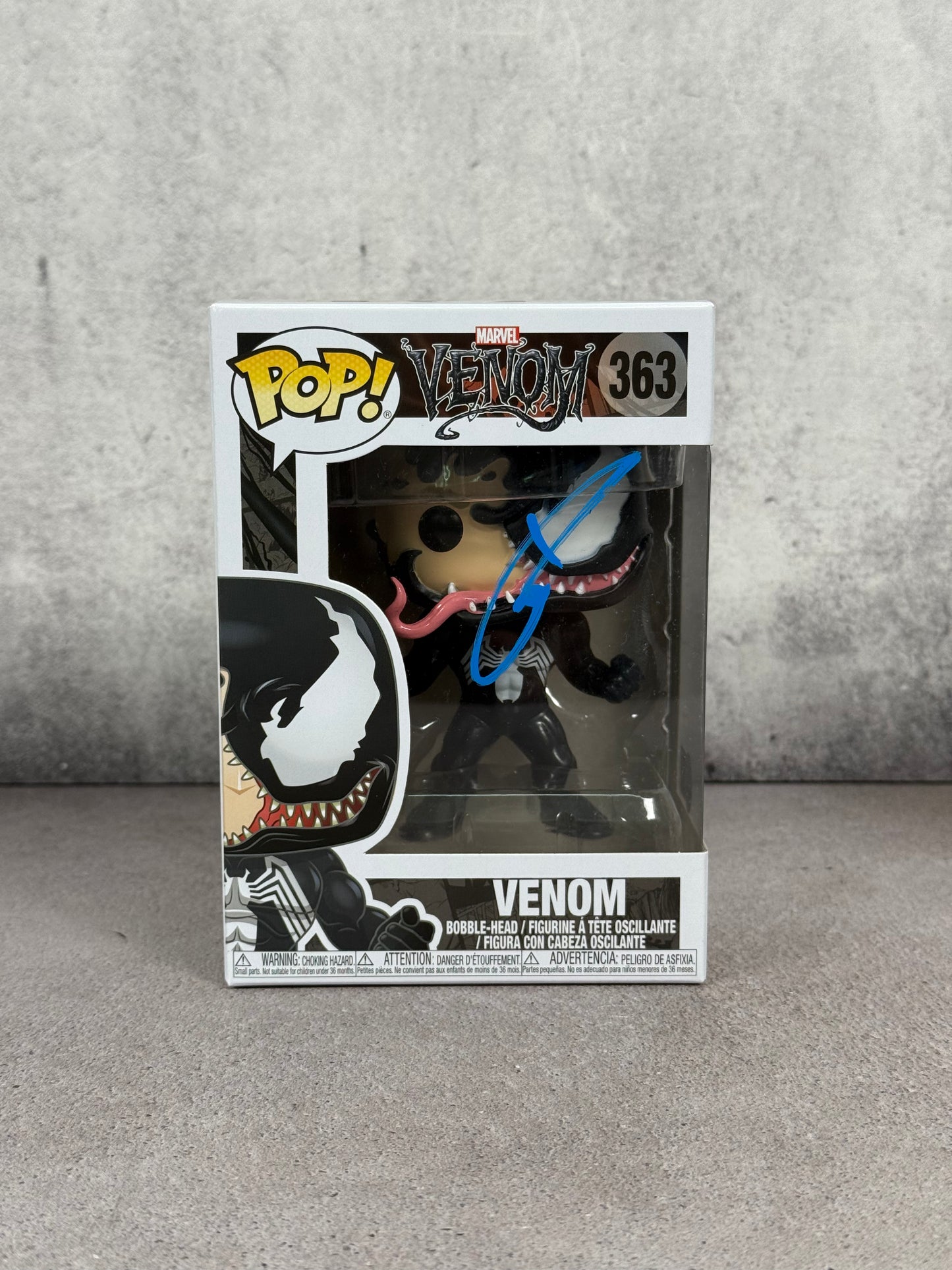 Funko Venom – Firmado por Tom Hardy – Beckett