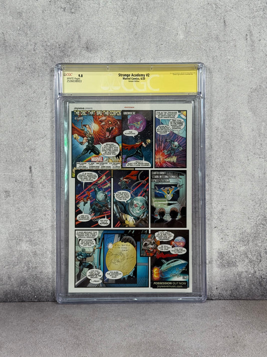 Strange Academy #2 (2020) – Firmado por Arthur Adams – CGC 9.8