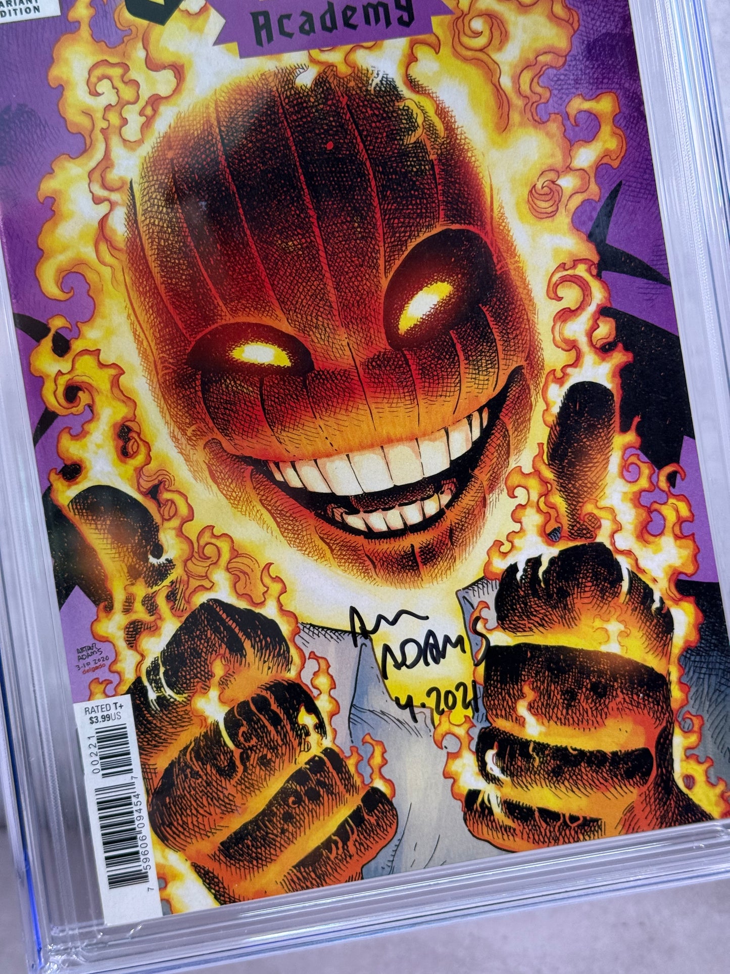 Strange Academy #2 (2020) – Firmado por Arthur Adams – CGC 9.8