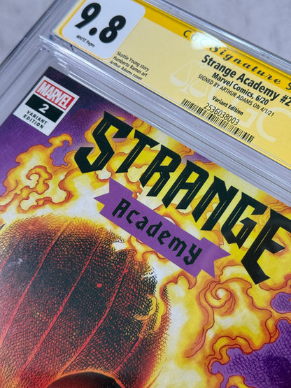 Strange Academy #2 (2020) – Firmado por Arthur Adams – CGC 9.8