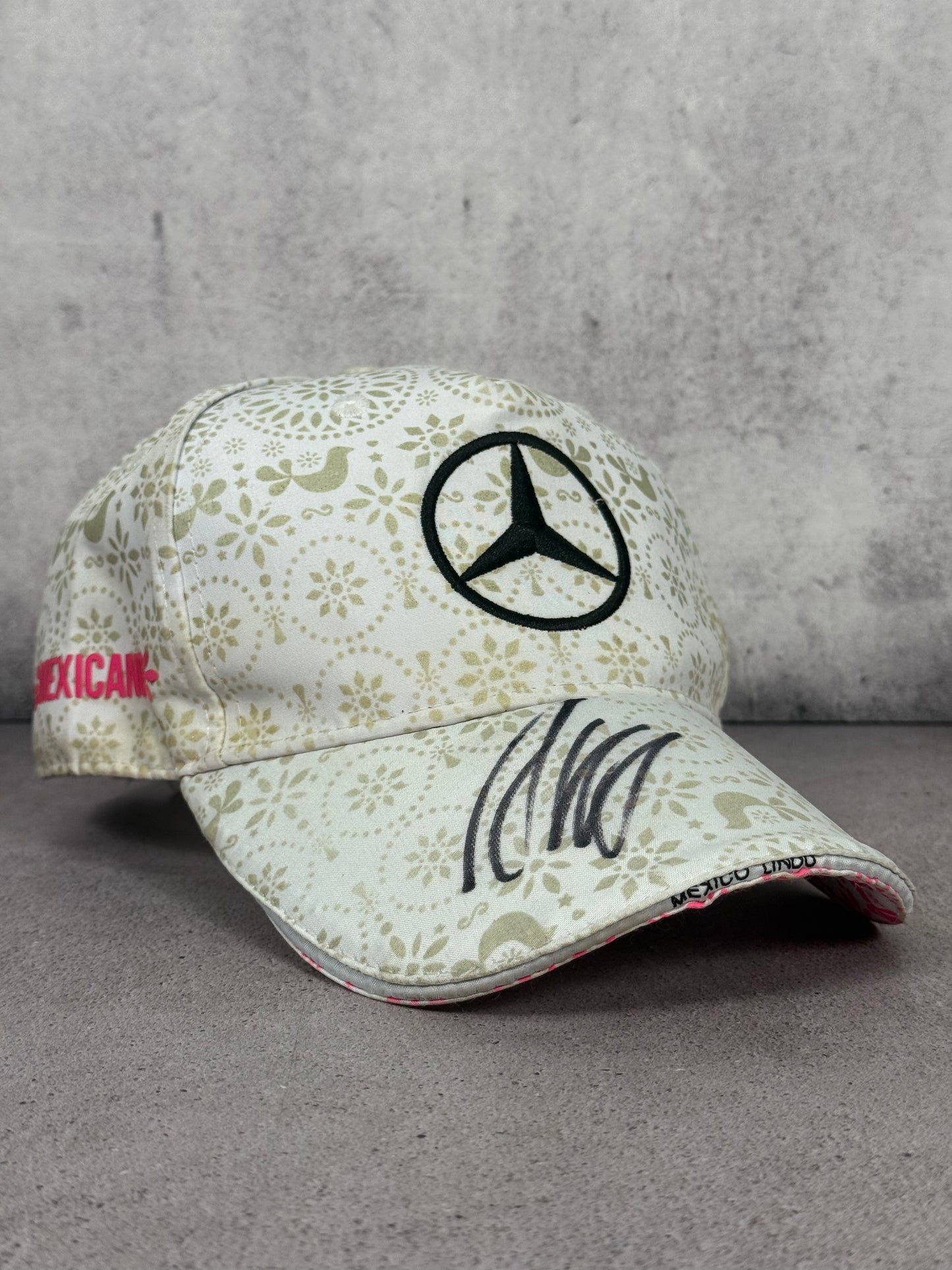 Gorra F1 Mercedes – Firmada por Andrea Kimi Antonelli (JSA)