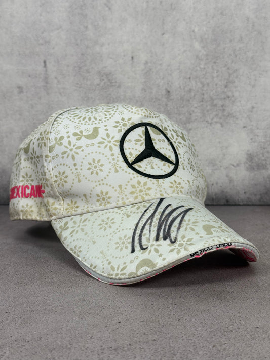 Gorra F1 Mercedes – Firmada por Andrea Kimi Antonelli (JSA)