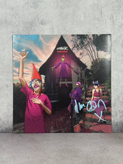 Vinil Gorillaz Cracker Island – Firmado por Damon Albarn (JSA)