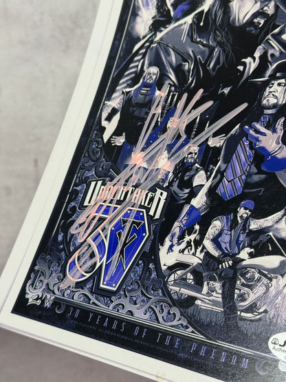 Foto Firmada The Undertaker – Certificado JSA