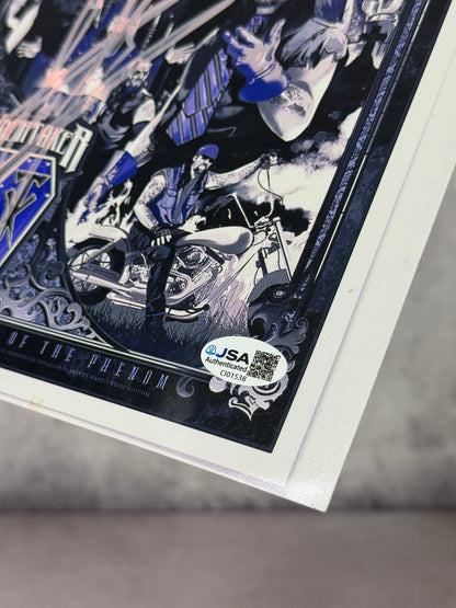 Foto Firmada The Undertaker – Certificado JSA