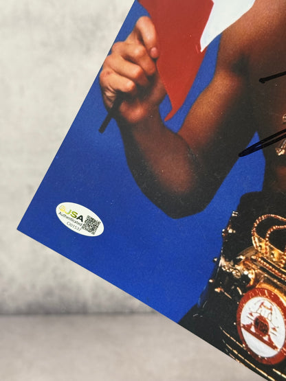 Foto Firmada Julio César Chávez – JSA