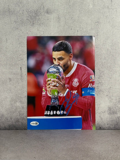 Foto Firmada Alexis Vega (Toluca FC) – JSA