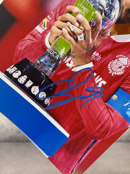Foto Firmada Alexis Vega (Toluca FC) – JSA