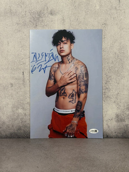 Foto Firmada Rapero Alemán – Certificado JSA