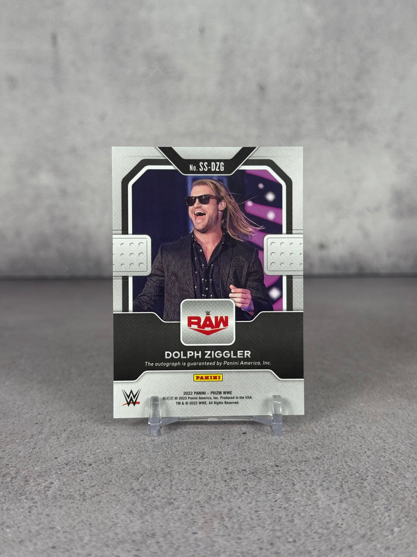 Dolph Ziggler WWE Auto – Panini Prizm