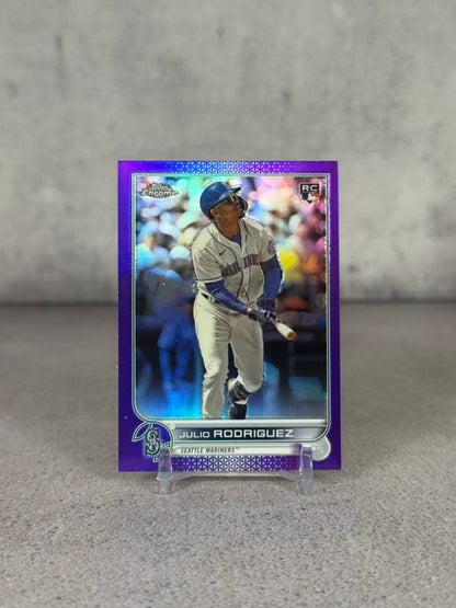 Julio Rodríguez Rookie Topps Chrome – Baseball