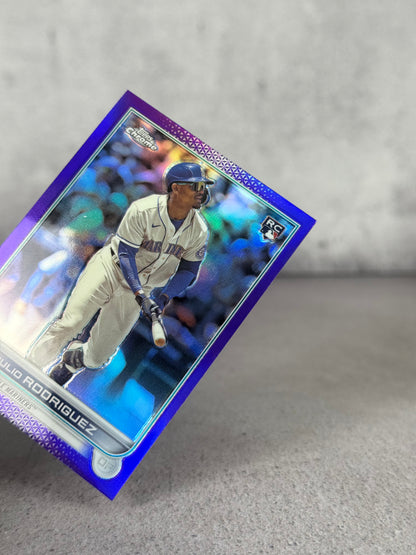 Julio Rodríguez Rookie Topps Chrome – Baseball