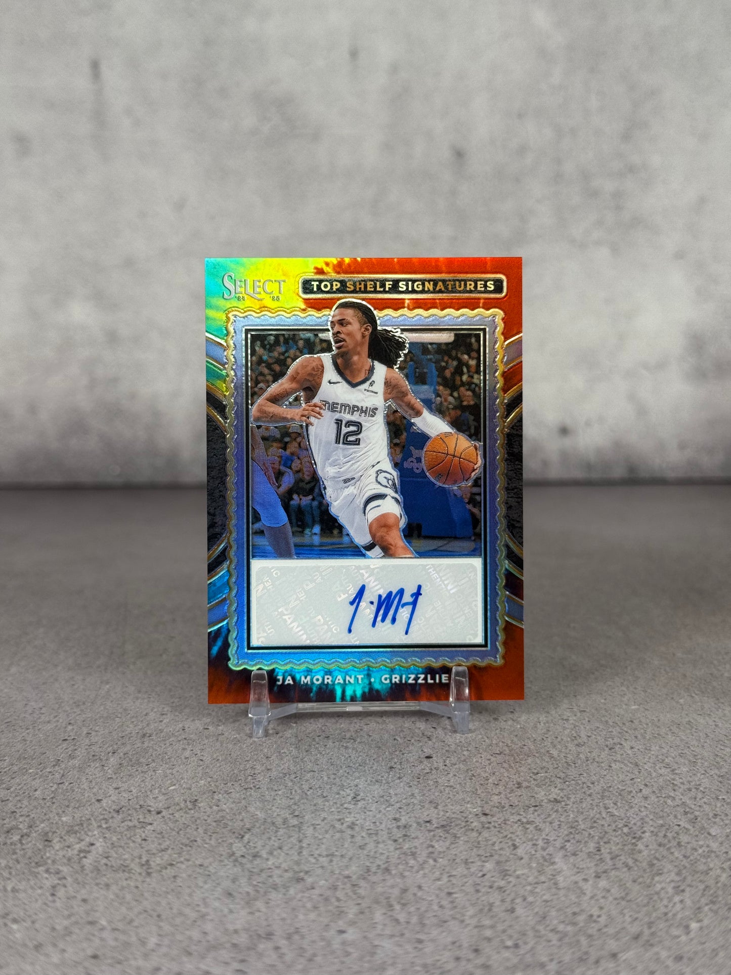 Ja Morant Auto Prizm Panini 13/25