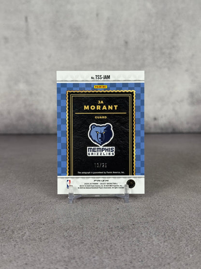 Ja Morant Auto Prizm Panini 13/25