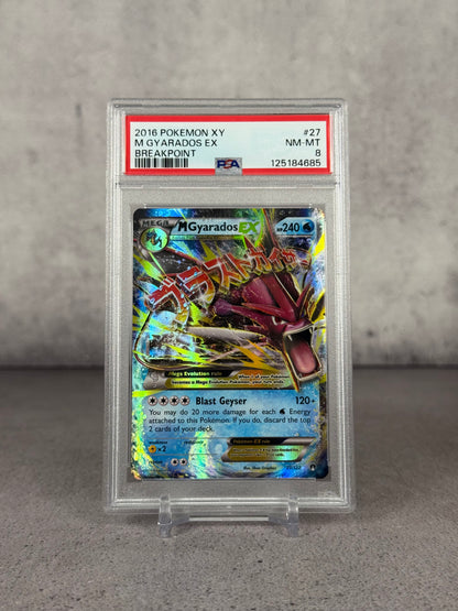 Pokémon M Gyarados EX 2016 BREAKpoint – PSA 9