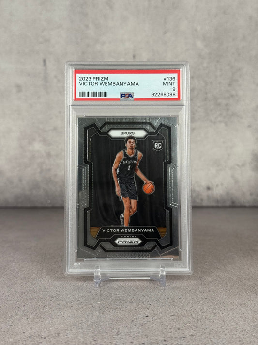 Victor Wembanyama Rookie Prizm 2023 – PSA 9
