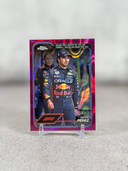 Topps Chrome F1 Checo Pérez Australian GP 2023 #077/225