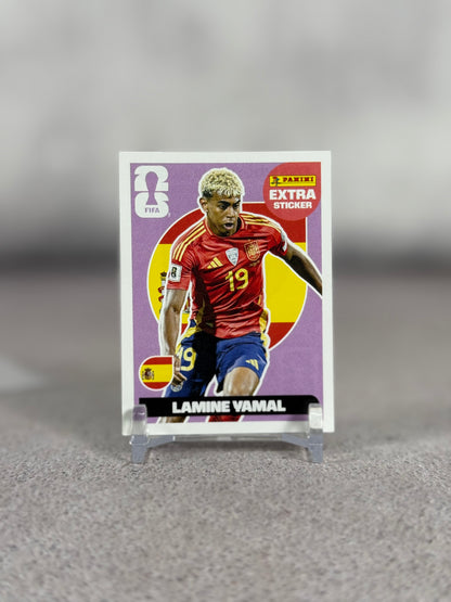 Extra Sticker Panini Lamine Yamal 2026 Base