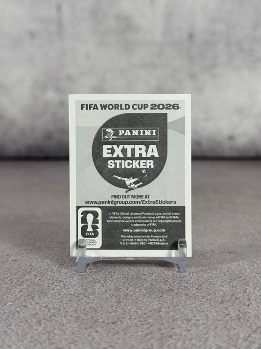Extra Sticker Panini Lamine Yamal 2026 Base