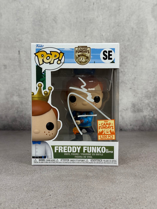 Funko Fundays 2023 Freddy as Hopper 2,500 pcs firmado por David Harbour JSA