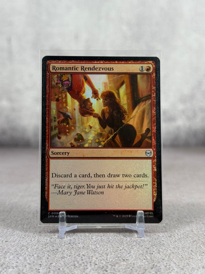 Tarjeta Magic x Marvel Spiderman Romantic Rendezvous 2025 foil