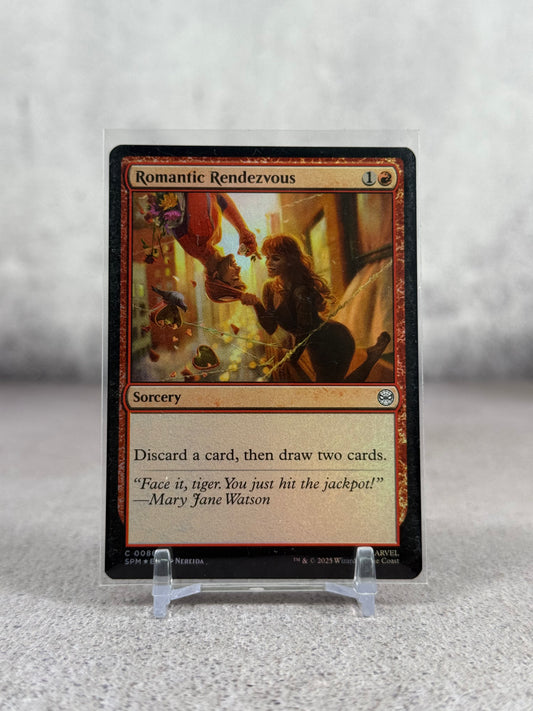 Tarjeta Magic x Marvel Spiderman Romantic Rendezvous 2025 foil