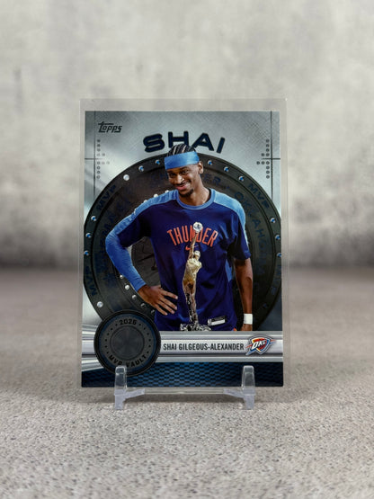 Tarjeta Topps Shai Gilgeous-Alexander MVP NBA