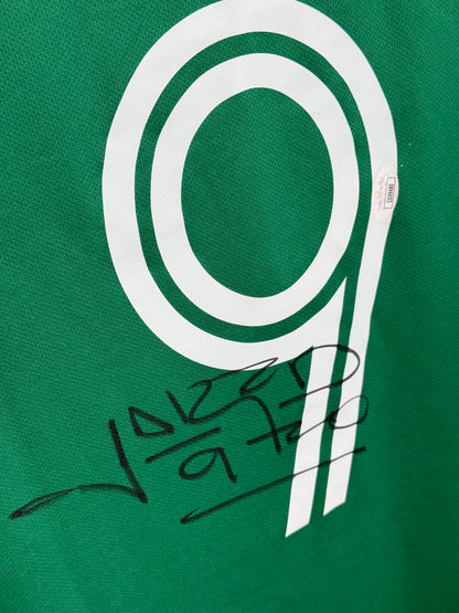 Jersey Selección Mexicana 2006 firmado por Jared Borgetti certificado JSA