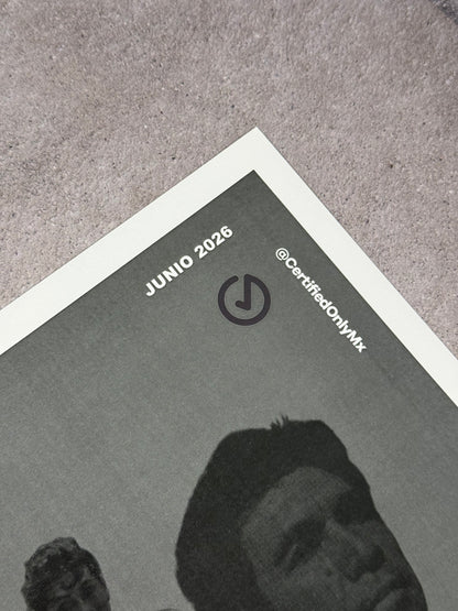 Póster Edición Especial Omar Arellano Firmado | Limitado a 18 Piezas| SWAU