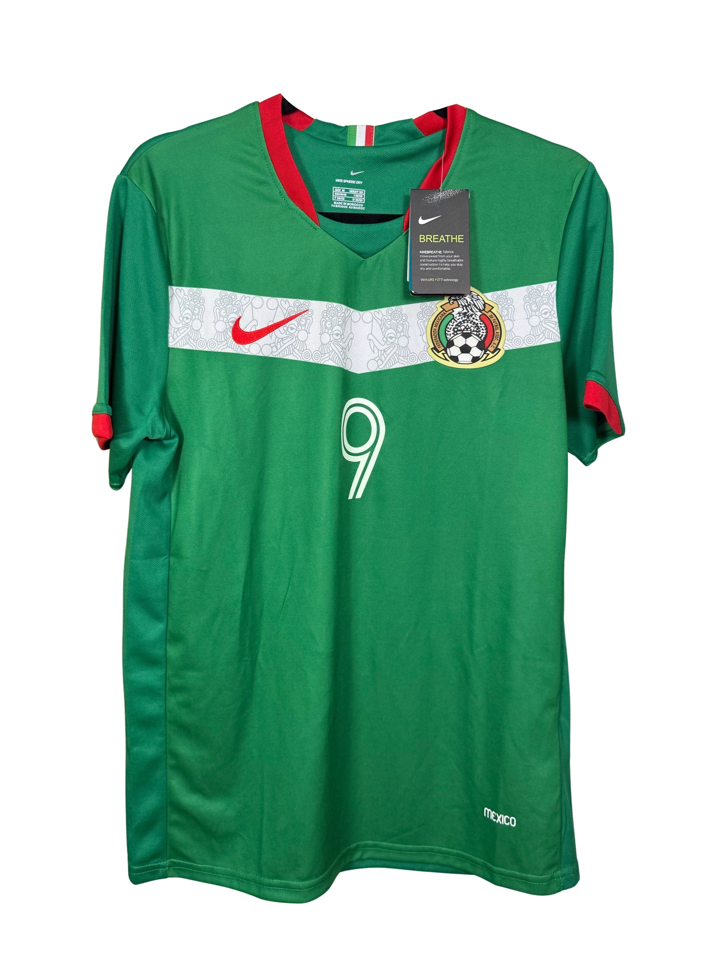 Jersey Selección Mexicana 2006 firmado por Jared Borgetti certificado JSA