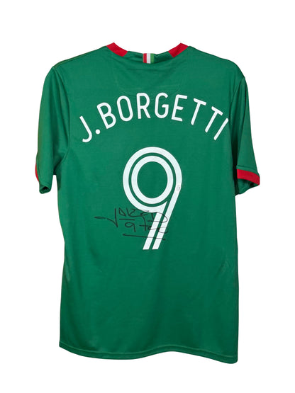 Jersey Selección Mexicana 2006 firmado por Jared Borgetti certificado JSA