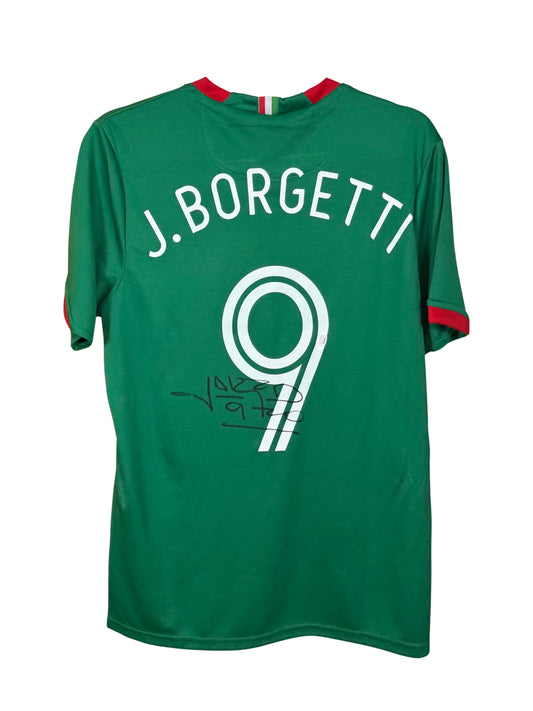 Jersey Selección Mexicana 2006 firmado por Jared Borgetti certificado JSA
