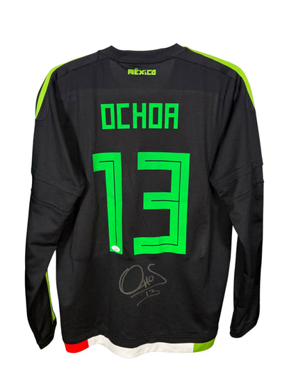 Jersey Selección Mexicana 2018 firmado por Guillermo Ochoa JSA