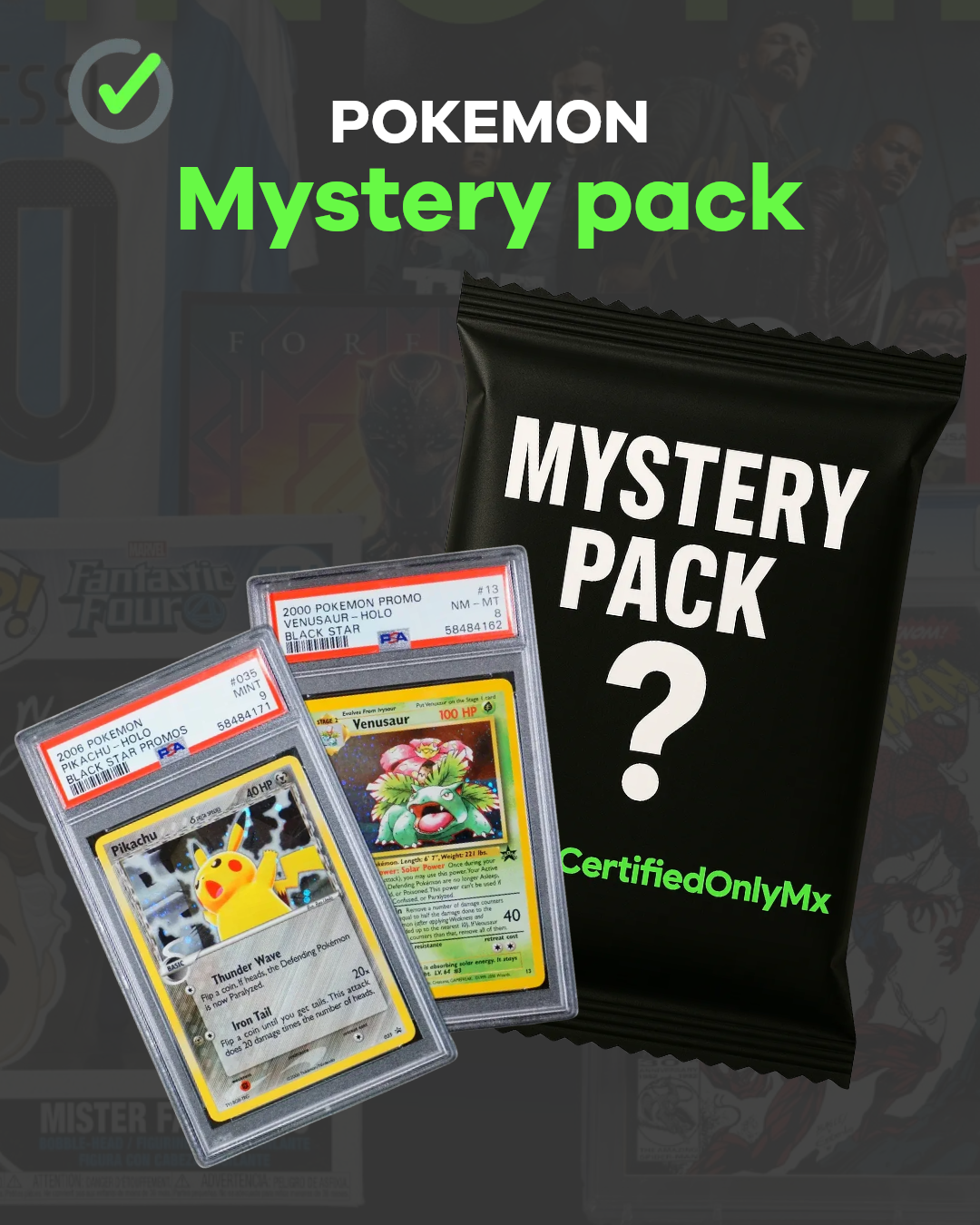 Mystery pack TCG Pokemon