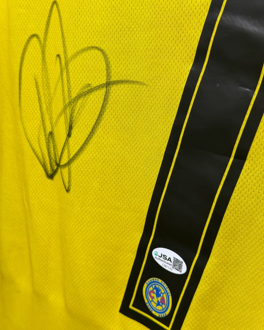 Jersey Club América firmado por Brian Rodríguez | Certificado JSA